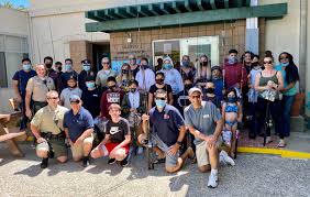 Avalon youths receive donated fishing rigs