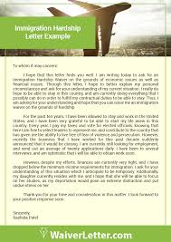Sample proposal letter to waive fees. How To Write An Immigration Waiver Letter Free Samples