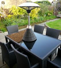 And the dread of looking at your jaded patio furniture gets worse as nature continues to take its toll. Electric Patio Heater Renovation Bay Bee