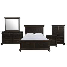 Philip black king bedroom set & free chest regular price $1,099.99 sale price $899.99 save $200.00 / bring home the casual and elegant philip bedroom collection. Black King Bedroom Sets At Lowes Com