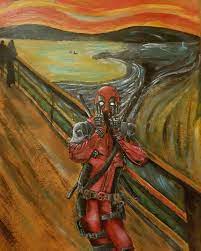 Am A Marvel Fan But No Marvel Movie Can Match This Masterpiece Art Parody Funny Art Deadpool Wallpaper