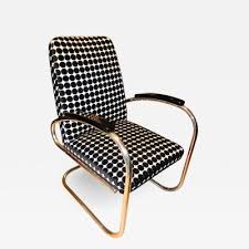 Bauhaus Tubular Steel Chair Fun Fabric Germany Circa 1925 By Steel Chair Bauhaus Furniture Upholstered Arm Chair