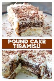 Easy Pound Cake Tiramisu An Easy Makeahead Dessert Made With Marble Pound Cake Tiramisu Poundcake Easy Pound Cake Easy Tiramisu Recipe Marble Pound Cakes