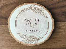 Set Of 6 Personalised Wedding Coasters Guest Name On Wooden Etsy In 2020 Personalized Coasters Wedding Wood Coasters Wedding Wedding Coasters