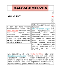 Halsschmerzen