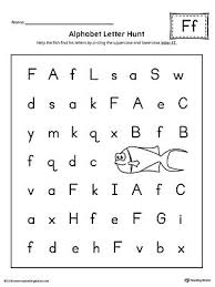 Alphabet Letter Hunt Letter F Worksheet Alphabet Letter Hunt Lettering Alphabet Lettering