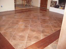 Is There A Way To Combine Tile Flooring And Wood Flooring Answer If You Have A Base That Is Firm Enough T Floor Tile Design Tile Floor Tile To Wood Transition