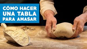 Como Hacer Una Tabla Para Amasar Youtube