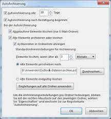You can be organized, on time, and buttoned up with outlook — your life organizer. Outlook E Mails Archivieren Und Blitzschnell Darauf Zugreifen Business Wissen De