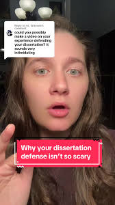Replying to @mt. fartmore your dissertation defense is honestly the least  intimidating of all of the denfenses you’ll have in your grad school  career! #phd #phdlife #gradschool #research #dissertation