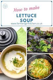 How To Make Lettuce Soup Lettuce Soup Homemade Soup Recipe Easy Summer Meals