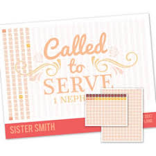 Lds Missionary Countdown Calendars Charts W Stickers