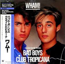 WHAM! "Bad Boys" 1983 Japan 12" w/obi/lyrics & IN SHRINK! Michael, Ridgley 