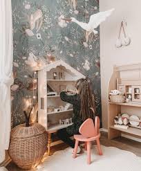 Nursery wallpaper animal wallpaper boys room wallpaper children wallpaper forest wallpaper wallpaper. Oh Deer Wallpaper Toddler Girl Room Kid Room Decor Girl Room