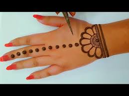User can favorite these images and can add to the user favorite list. Latest Beautiful Back Hand Arabic Mehndi Design Gol Tikki Mehndi à¤¤ à¤œ à¤¤ à¤¯ à¤¹ à¤° à¤® à¤¹ à¤¦ à¤¡ à¤œ à¤‡à¤¨