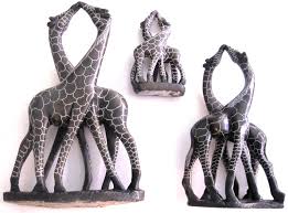 Artists in art omi's 2019 exhibition program include: Induna Arts South Africa African Shona Art Kissing Giraffes Stone Sculpture Lips Touching Sculptures Home Urbytus Com
