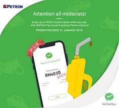 Bringing wechat pay to malaysia is our response to this, said wechat pay malaysia. 12 Dec 2018 31 Jan 2019 Petron Stations X Wechat Pay Promo Everydayonsales Com