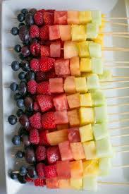 Pin By Tesnime On Summer Fruit Kebabs Berry Fruit Salad Fruit Skewers