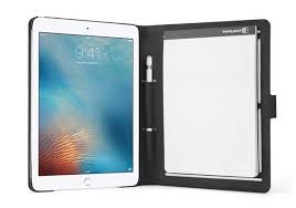 Booqpad 9 7 Ipad Pro Case With Apple Pencil Holder And Removable Notepad Gadgetsin Ipad Pro Case Apple Pencil Holder Ipad Pro