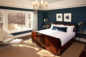 30 Luxury Bedroom Design Ideas Dark Blue Bedrooms Bedroom Color Schemes Blue Bedroom Decor