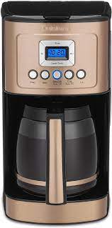 Best coffee maker under $30. Cuisinart Dcc 3200cp Perfectemp Programmable Glass Carafe Coffeemaker 14 Cup Copper Walmart Com Walmart Com