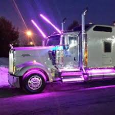 Led Lighting Projects Using Led Lights Custom Big Rigs Semi Trucks Interior Semi Trucks