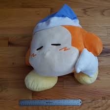 Original image under the cut. Rei On Twitter 25th Anniversary Kirby S Adventure Plush Large 30 Scarce Overall 6 8 Looks 5 5 Use Cushion Display Structure 8 6 The Shape And Make Of This Plush Are Mediocre But Enable Optimal Cushion