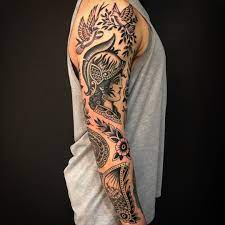 Pauldobleman Ancient Greek Tattoo Sleeve Tattoos Tattoos