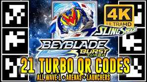 Арены и кейсы beyblade burst. All 21 Turbo Qr Codes Beyblade Burst Turbo App Wave 1 Em 4k Zankye Collab Youtube