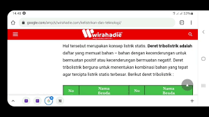 Materi rangkuman ini masih dalam tahap update! Penerapan Deret Tribolistrik Dalam Kehidupan Sehari Hari Youtube