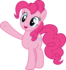 911738 Artist Porygon2z Open Mouth Pinkie Pie Safe Simple Background Solo Transparent Background Vector All My Little Pony Pinkie Pie My Little Pony