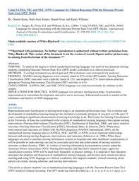 ¡ organización sistemática de resultados en grupos o categorías basadas en semejanzas, diferencias y relaciones entre resultados. Using Nanda Nic And Noc Nnn Language For Clinical Free Download Pdf