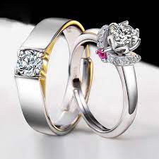 Couple Ring Engagement Ring Wedding Ring 2018 Couple Wedding Rings Antique Halo Engagement Rings Moonstone Engagement Ring Rose Gold
