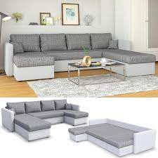 Ein bequemes sofa sollte ihre wirbelsäule entlasten und sich ergonomisch an ihren körper anpassen. Ecksofa Mit Schlaffunktion 290 X 185 Cm Weiss Kaufland De