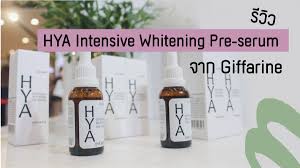Maybe you would like to learn more about one of these? à¸£ à¸§ à¸§ Hya Intensive Whitening Pre Serum à¹„à¸®à¸¢à¸²à¸¥ à¸£à¸­à¸™à¸˜à¸£à¸£à¸¡à¸Šà¸²à¸• 100 à¸ˆà¸²à¸ Giffarine