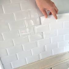 China Oblong Pu Waterproof Self Adhesive Kitchen Tile Sticker Home Wall Decor Wallpaper Find Complete Detail Stick On Tiles Remodeled Campers Camper Makeover