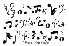 Download Set Of Music Doodle Vector Graphic By Bayfont Creative Fabrica SVG Cut Files