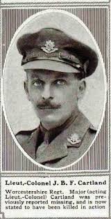 Maj James Bertram Falkner Cartland (1876-1918)