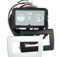 Toilet Flush Control Panel - Double Switch for Tecma Silence