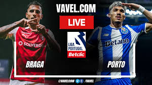 Braga vs Porto LIVE Score Updates in Portuguese League Match