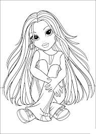 So the pictures of dolls, flowers, fairies, beautiful animals, birds, scenarios, their. Online Coloring Pages Coloring Page Fashion Girls Girl Download Print Coloring Page