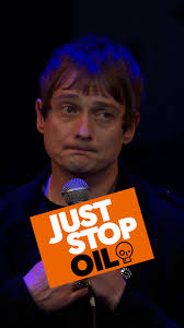 How #JustStopOil inspired me 🧡 #StandUpComedy , Special out soon