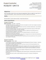 Project Controller Resume Samples Qwikresume