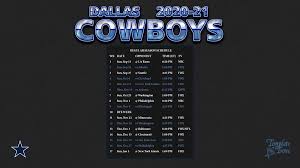 Aug 05, 2021 · view the 2021 dallas cowboys schedule at fbschedules.com. 2020 2021 Dallas Cowboys Wallpaper Schedule