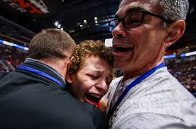 Career mark for Nazareth's Parkins in PIAA 3A wrestling quarterfinals