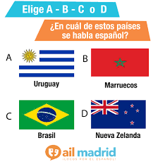 El 15 de diciembre de 2019 o después. Sabrias Decirnos En Que Pais El Espanol Es Idioma Oficial Paises Do You Know Which Countr How To Speak Spanish Spanish Speaking Countries Spanish