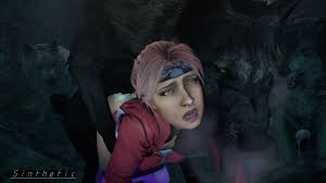 Dementall Samantha Giddings - Until Dawn R34 Artwork