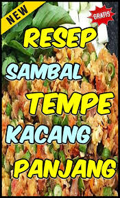 Cara penyajiannya biasanya dengan menggunakan bumbu kacang. Resep Sambal Tempe Kacang Panjang Sedap For Android Apk Download