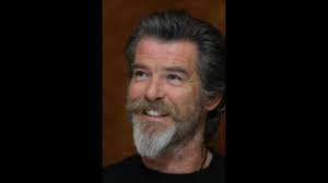 A post shared by pierce brosnan (@piercebrosnanofficial) on oct 10, 2019 at 11:21am pdt it looks like he wasn't planning on channelling santa for long as the beard seems to have been for his new film centred around the eurovision. Pierce With A Mustache And Beard Youtube