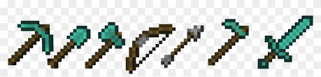 The bubble bow is a new ranged weapon that is part of the hidden depths dlc for minecraft dungeons that can be used for ranged damage and trapping mobs in bubbles, damaging and eventually killing them. Minecraft Diamond Clipart Minecraft Bow And Arrow Coloring Pages Free Transparent Png Clipart Images Download